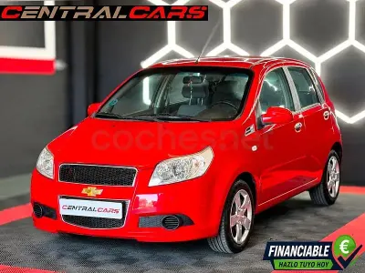 Usado Chevrolet Aveo LS 84 CV (61 kW) 2008 Rojo Berlina