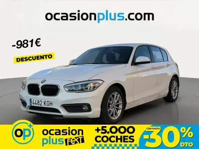 Usado BMW 116 116 CV (85 kW) 2017 Blanco Utilitario
