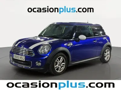 Usado Mini Cooper 75 CV (55 kW) 2013 Azul Utilitario