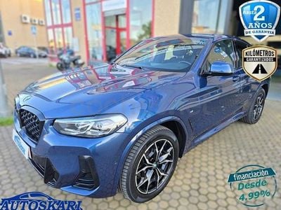 Usado BMW X4 xLine 190 CV (139 kW) 2023 Azul SUV