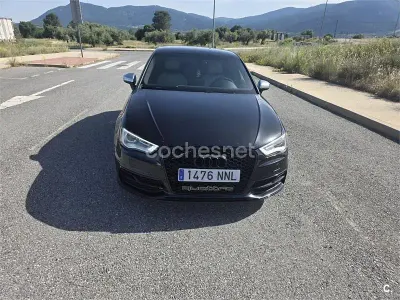 Usado Audi S3 300 CV (220 kW) 2014 Negro Berlina