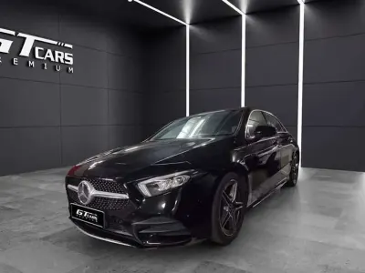 Usado Mercedes A200 AMG 163 CV (119 kW) 2022 Negro Berlina