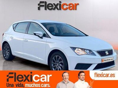 Usado Seat Leon Style 115 CV (84 kW) 2019 Blanco Berlina