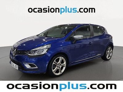 Begagnad Renault Clio IV GT-Line 120 HK (88 kW) 2016 Blå Halvkombi