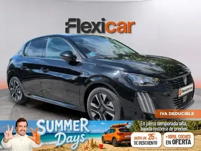 Usado Peugeot 208 Allure 100 CV (73 kW) 2025 Negro Utilitario