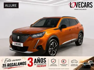Usado Peugeot 2008 Allure 110 CV (80 kW) 2022 Naranja SUV