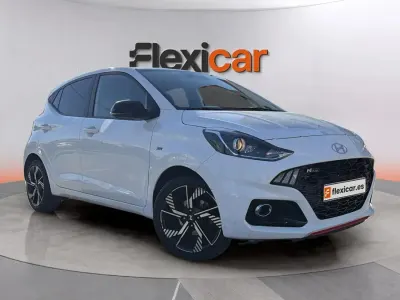 Usado Hyundai i10 N Line 84 CV (61 kW) 2024 Blanco Utilitario
