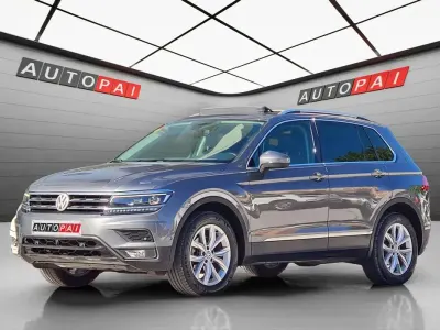 Usado VW Tiguan Advance 150 CV (110 kW) 2018 Gris SUV