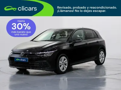 Usado VW Golf VIII Life 115 CV (84 kW) 2023 Azul Berlina