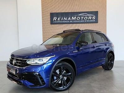 Usado VW Tiguan R-line 200 CV (147 kW) 2022 Azul SUV