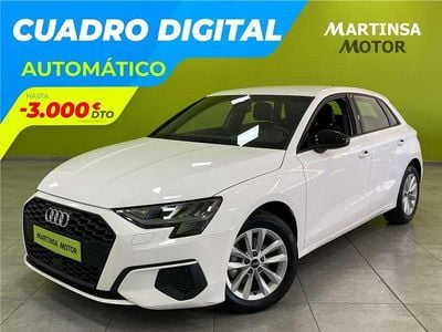 Usado Audi A3 Sportback Advanced 116 CV (85 kW) 2023 Blanco Utilitario
