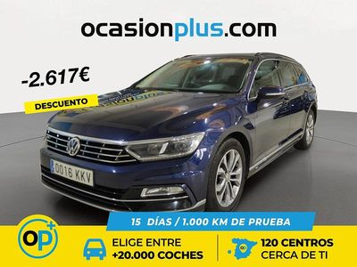 Azul Usado 2018 VW Passat Exclusive Familiar | 17.350 € (Un poco caro)