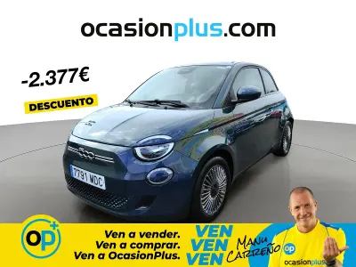 Usado Fiat 500e Icon 86 kW (118 CV) 2022 Azul Utilitario