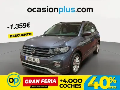 Usado VW T-Cross Advance 110 CV (80 kW) 2023 Gris SUV