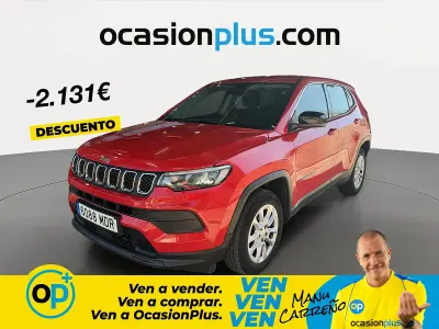 Usado Jeep Compass Longitude 130 CV (95 kW) 2023 Rojo SUV
