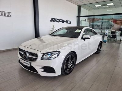 Usado Mercedes E220 194 CV (142 kW) 2018 Blanco Coupe