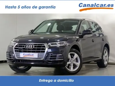 Usado Audi Q5 S-Line 163 CV (119 kW) 2019 Azul SUV