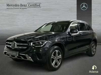 Usado Mercedes GLC220 194 CV (142 kW) 2022 Gris grafito SUV