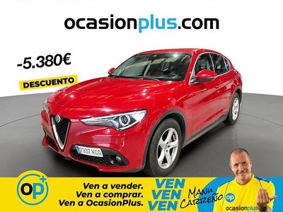 Usado Alfa Romeo Stelvio Super 180 CV (132 kW) 2017 Rojo SUV
