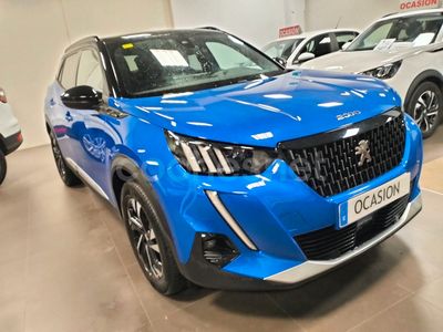 Azul Usado 2020 Peugeot 2008 GT-line SUV | 18.500 € (Precio justo)