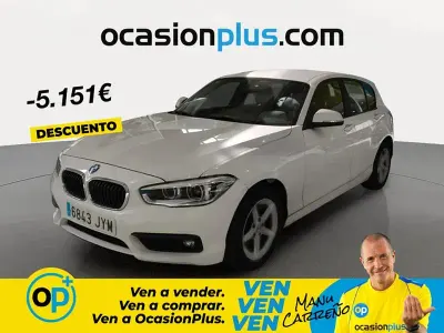 Usado BMW 116 116 CV (85 kW) 2017 Blanco Utilitario