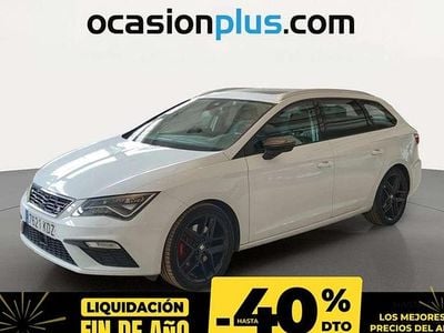 Blanco Usado 2017 Seat Leon ST FR Familiar | 16.658 € (Precio justo)