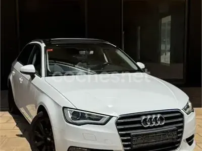 Usado Audi A3 Ambition 125 CV (91 kW) 2015 Blanco Berlina
