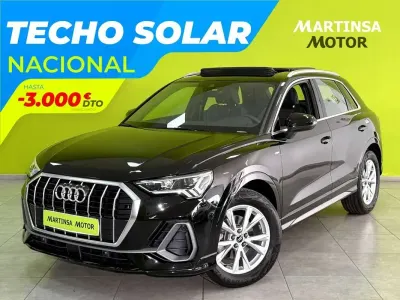 Usado Audi Q3 S-Line 150 CV (110 kW) 2022 Negro SUV