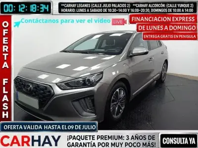 Usado Hyundai Ioniq 143 CV (105 kW) 2021 Gris Utilitario