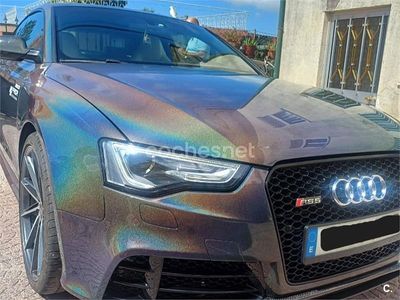 Usado Audi A5 240 CV (176 kW) 2009 Gris / plata Coupe