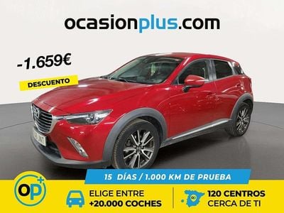 Rojo Usado 2016 Mazda CX-3 Luxury SUV | 13.241 € (Precio justo)
