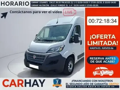 Usado Fiat Ducato 136 CV (100 kW) 2021 Blanco Van