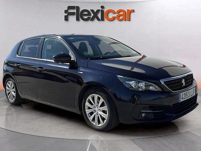 Usado Peugeot 308 Style 131 CV (96 kW) 2020 Negro Berlina