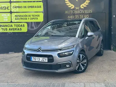 Usado Citroën Grand C4 Picasso Shine 150 CV (110 kW) 2017 Gris / plata Monovolumen