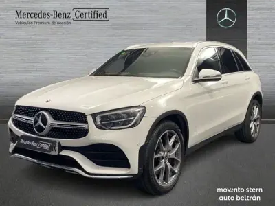 Usado Mercedes GLC220 AMG line 194 CV (142 kW) 2019 Blanco SUV