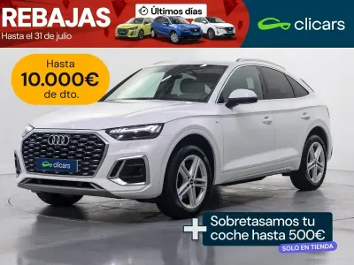 Usado Audi Q5 Sportback S-Line 204 CV (150 kW) 2022 Negro SUV