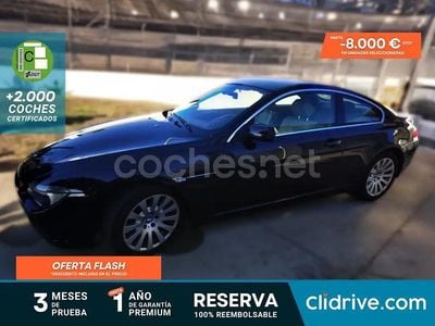 Usado BMW 630 Cabriolet 272 CV (200 kW) 2008 Negro Descapotable