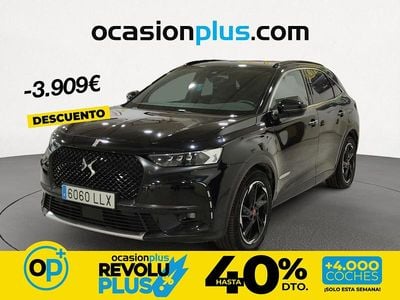 Usado DS Automobiles DS7 Crossback Performance 180 CV (132 kW) 2020 Negro SUV