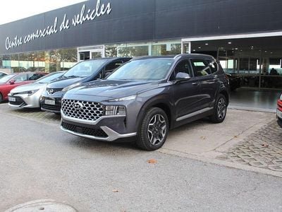 Gris Usado 2022 Hyundai Santa Fe Style SUV | 33.850 € (Precio justo)