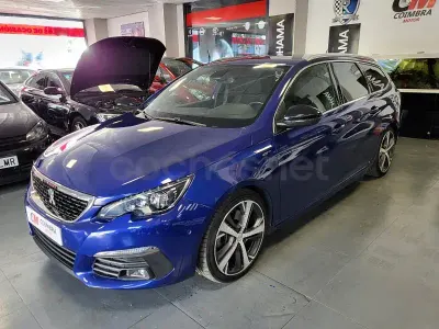 Occasion Peugeot 308 SW GT 180 ch (132 kW) 2019 Bleue Break