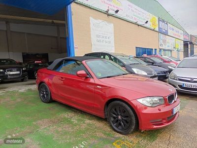 Usado BMW 120 Cabriolet 2010 Rojo Descapotable