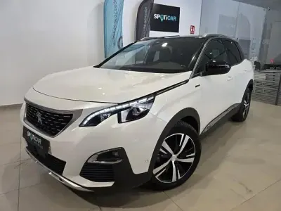 Usado Peugeot 3008 GT-line 130 CV (95 kW) 2020 Blanco SUV