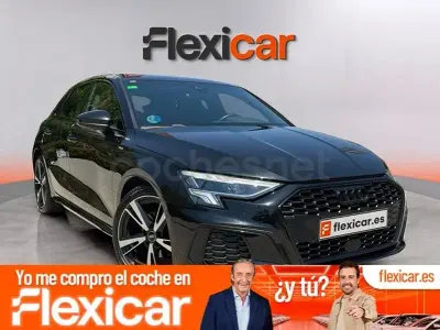 Usado Audi A3 150 CV (110 kW) 2021 Negro Berlina
