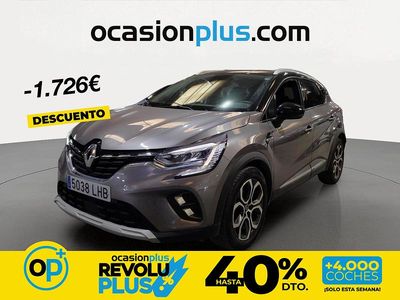 Usado Renault Captur Zen 130 CV (95 kW) 2020 Gris SUV