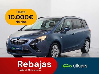 Azul Usado 2015 Opel Zafira Tourer Selective Monovolumen | 8590 € (Buen precio)