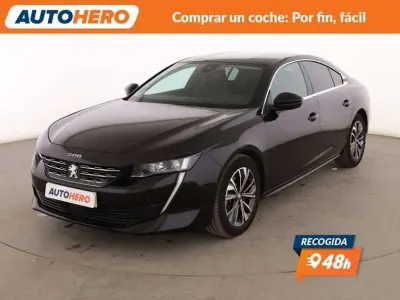 Usado Peugeot 508 Allure 131 CV (96 kW) 2021 Negro Berlina