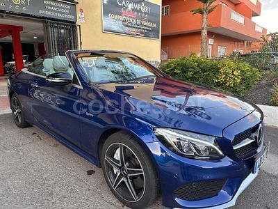 Azul Usado 2017 Mercedes C43 AMG Descapotable | 42.950 € (Precio justo)