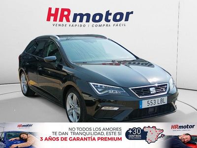 Usado Seat Leon FR 150 CV (110 kW) 2019 Negro Berlina