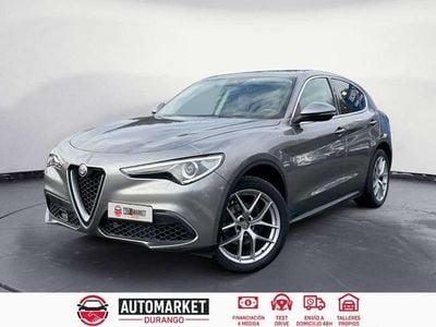 Usado Alfa Romeo Stelvio 280 CV (205 kW) 2017 Gris SUV