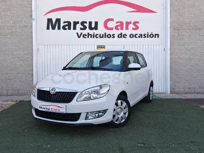 Usado Skoda Fabia 60 CV (44 kW) 2012 Blanco Berlina